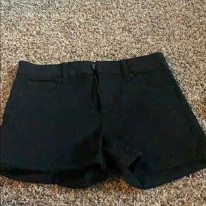 Black shorts